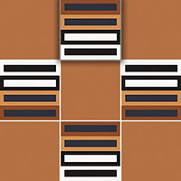 3 EQUIPE bauhome domino warm 20x20