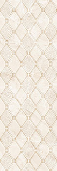 1 EUROTILE ermitage 584 light рельеф сетка 29.5x89.5