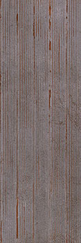 1 EUROTILE rebellion рельеф полоски тёмные 692 29.5x89.5