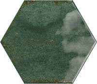 1 RIBESALBES hope hex olive glossy 15x17.3