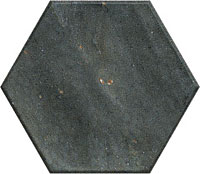 3 RIBESALBES hope hex blue mat 15x17.3