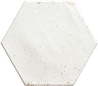 3 RIBESALBES hope hex white mat 15x17.3