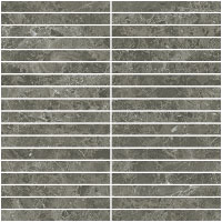 12 COLISEUMGRES da vinci brown mosaico strip 30x30