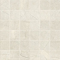 12 COLISEUMGRES fiamma white mosaico 30x30