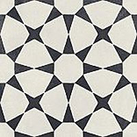 3 HARMONY cuban white star 22.3x22.3