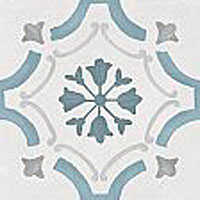 3 HARMONY sirocco blue ornate 22.3x22.3