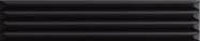 1 AVA up cannettato black matte 5x25