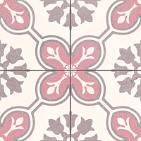 3 ETILI chateau rose pre-cut 45x45