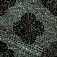3 41ZERO42 dandy pin green-black 18.6x18.6